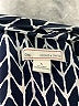 Gap 100% Polyester Chevron-herringbone Blue Casual Dress Size L - photo 7