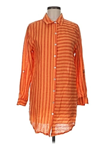 Tahari 3/4 Sleeve Button-Down Shirt (view 1)