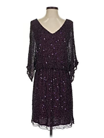 Pisarro Nights 3/4 Sleeve Silk Top (view 1)