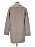 Tahari Solid Gray Wool Coat Size M - photo 2
