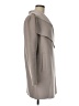 Tahari Solid Gray Wool Coat Size M - photo 4