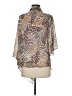 BonWorth 100% Polyester Brown Kimono Size M (petite) - photo 2