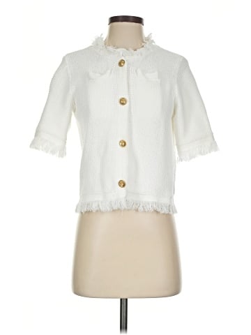 INC International Concepts Short Sleeve Blouse (view 1)