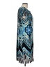 Apt. 9 Print Blue Cocktail Dress Size 10 - photo 4