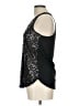 Xhilaration 100% Polyester Black Sleeveless Blouse Size L - photo 5