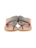 Laid Back London Silver Flip Flops Size EU 40 - photo 2