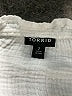 Torrid 100% Cotton White Sleeveless Blouse Size 2X Plus (2) - photo 7