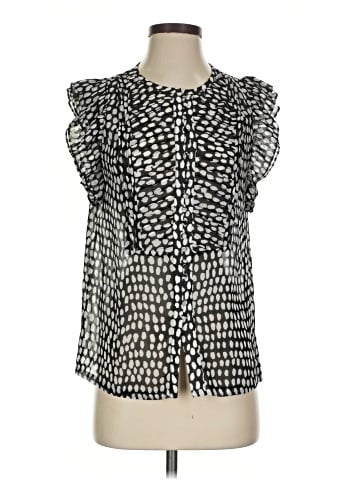 Club Monaco Short Sleeve Blouse (view 1)