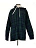 Lands' End 100% Cotton Plaid Green Jacket Size S - photo 1