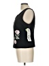 Perceptions 100% Polyester Black Sleeveless Blouse Size 10 - photo 5