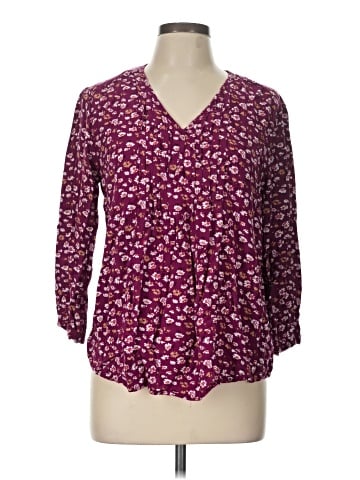 Fun2Fun 3/4 Sleeve Blouse (view 1)