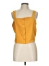 Moon River Yellow Sleeveless Blouse Size L - photo 1