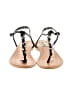 Steve Madden Black Sandals Size 8 1/2 - photo 2