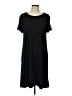 Gap Solid Black Casual Dress Size L (tall) - photo 1