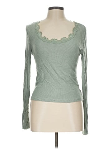 Pink Rose Long Sleeve T-Shirt (view 1)