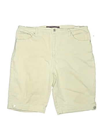 Gloria Vanderbilt Khaki Shorts (view 1)