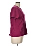 Gap Solid Burgundy Active T-Shirt Size L - photo 4