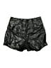 Shein 100% Polyester Metallic Black Shorts Size XL (tall) - photo 2