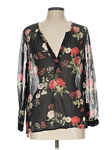 Joie 3/4 Sleeve Silk Top (view 1)