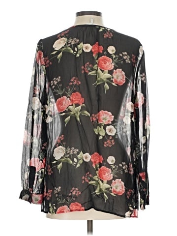 Joie 3/4 Sleeve Silk Top (view 2)