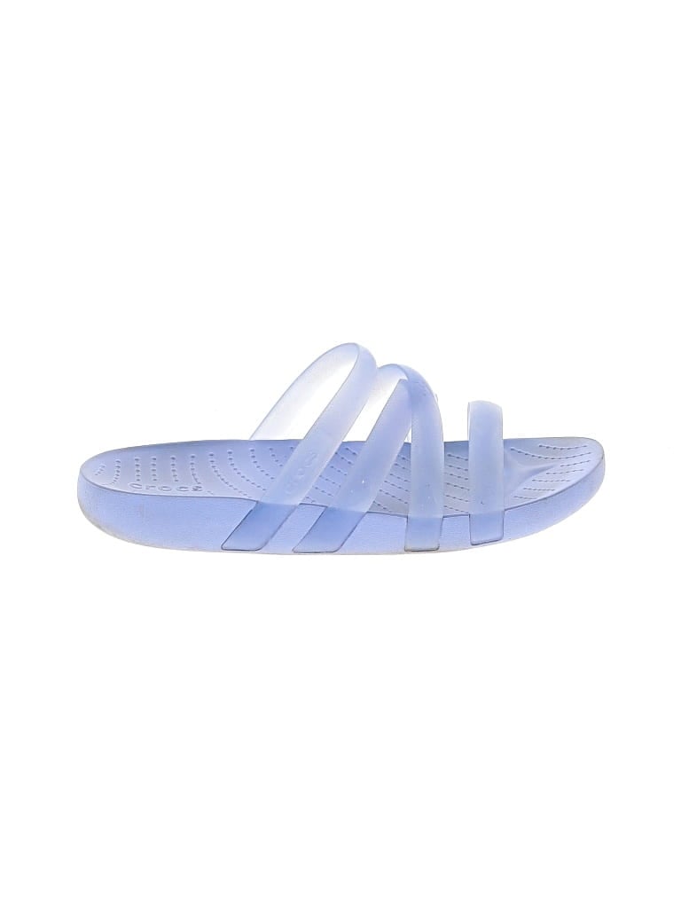Pre-owned Crocs Sandals In Blue