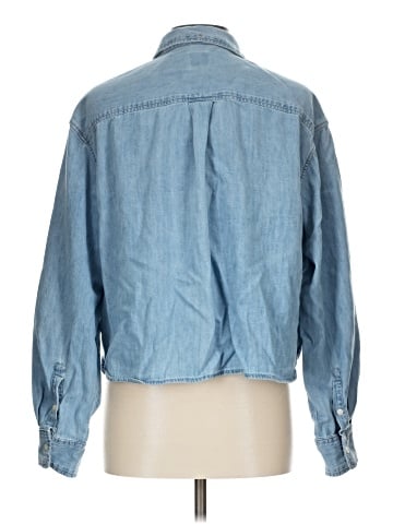 Gap Long Sleeve Button-Down Shirt (view 2)
