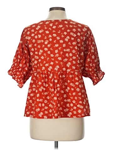 Madewell 3/4 Sleeve Blouse (view 2)