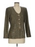 St. John Couture Metallic Gold Blazer Size 6 - photo 1