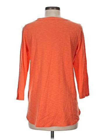 KIRKLAND Signature 3/4 Sleeve T-Shirt (view 2)