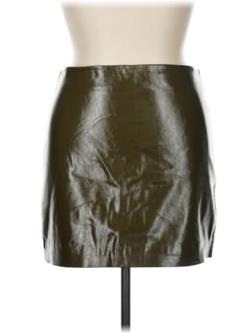 H&M Faux Leather Skirt (view 1)