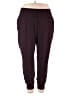 Active by Old Navy Solid Burgundy Active Pants Size 2X - photo 1