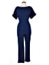 Alexia Admor Solid Blue Jumpsuit Size L - photo 1