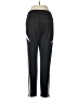 Adidas 100% Polyester Color Block Black Track Pants Size M - photo 2