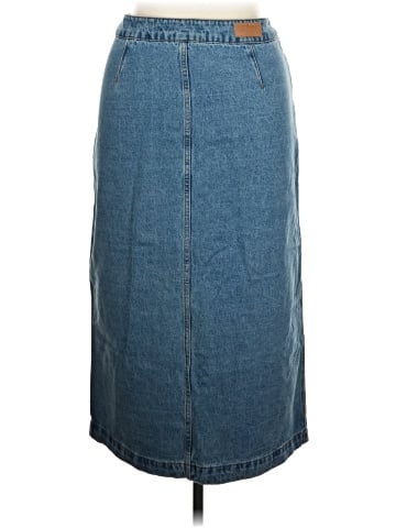 Velvet Heart Denim Skirt (view 2)