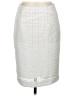 Worth New York 100% Polyester Metallic Silver Formal Skirt Size 2 - photo 1