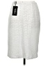 Worth New York 100% Polyester Metallic Silver Formal Skirt Size 2 - photo 2