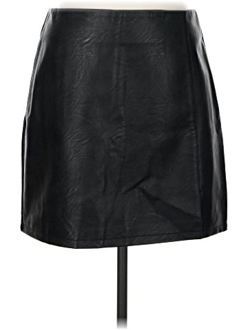 Topshop Faux Leather Skirt (view 1)