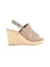 TOMS Tan Wedges Size 8 - photo 1
