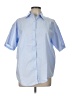 Unbranded Blue Short Sleeve Button-Down Shirt Size L - photo 1