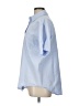 Unbranded Blue Short Sleeve Button-Down Shirt Size L - photo 5