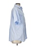 Unbranded Blue Short Sleeve Button-Down Shirt Size L - photo 4