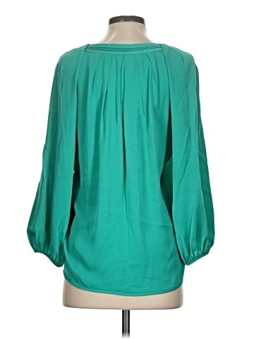 Diane von Furstenberg 3/4 Sleeve Silk Top (view 2)