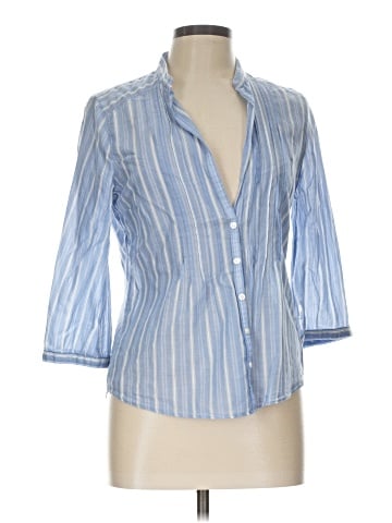 Abercrombie & Fitch 3/4 Sleeve Button-Down Shirt (view 1)