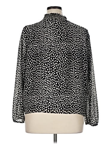 J.Crew Factory Store Long Sleeve Blouse (view 2)