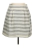 Gianni Bini Chevron-herringbone Silver Casual Skirt Size M (estimated) - photo 1
