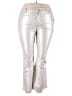 Kut from the Kloth Metallic Silver Jeans Size 18 - photo 1
