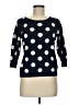 Old Navy 100% Cotton Polka Dots Blue Pullover Sweater Size M - photo 1