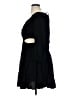 Arula 100% Polyester Solid Black Casual Dress Size 0X - photo 5