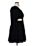Arula 100% Polyester Solid Black Casual Dress Size 0X - photo 4