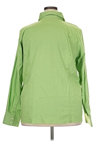 Lands' End Long Sleeve Button-Down Shirt (view 2)